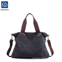 Women's Vintage Hobo Canvas Shoulder Tote Handbag Shopping Bags With Logos